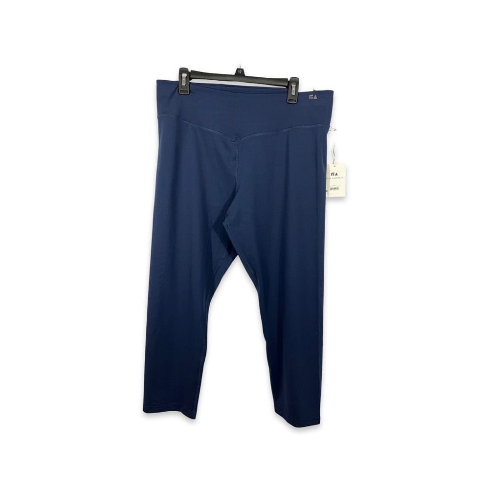 Free Assembly 7/8 Leggings, Womens Size XXL ,Navy